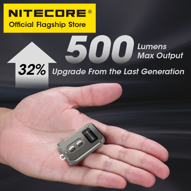 Nitecore Dual-Core Interlligent Keychain Light #TINI2TI