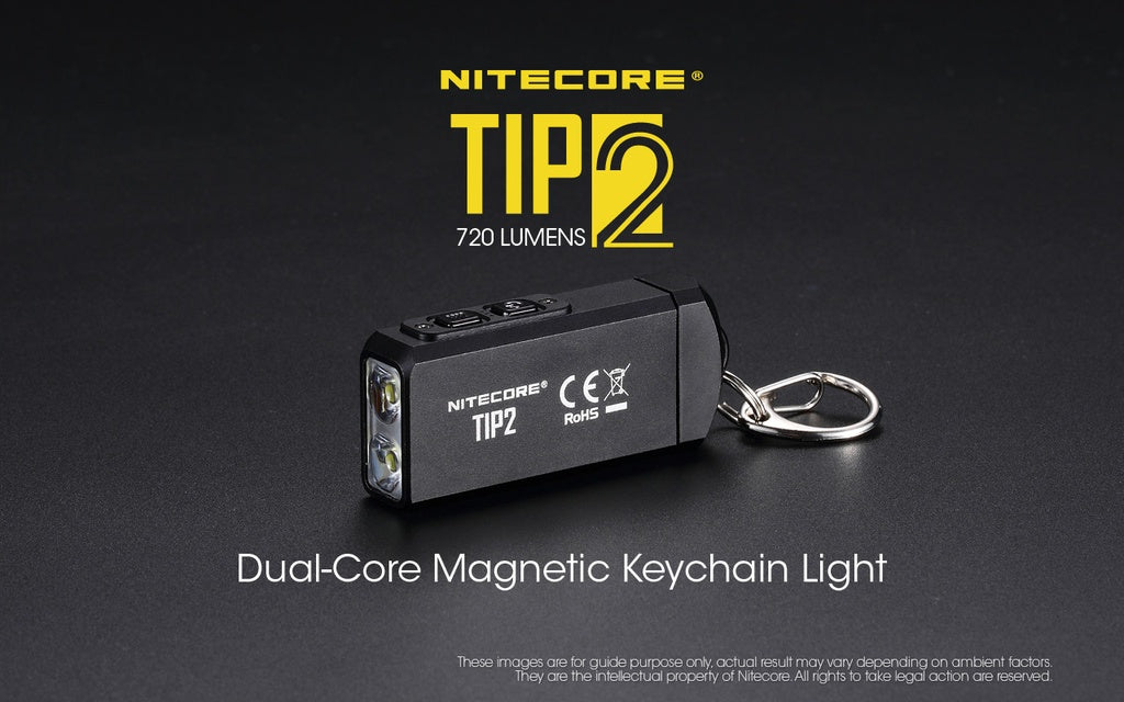 Nitecore Dual-Core Magnetic Keychain Light #TIP2