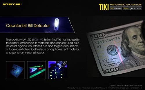 Nitecore Mini Futuristic Key Chain Light #TIKI