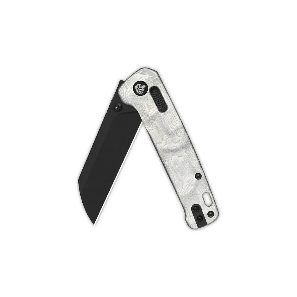 Penguin Glyde lock, 14C28N black, G10 with aluminum foil #QS130GL-G2