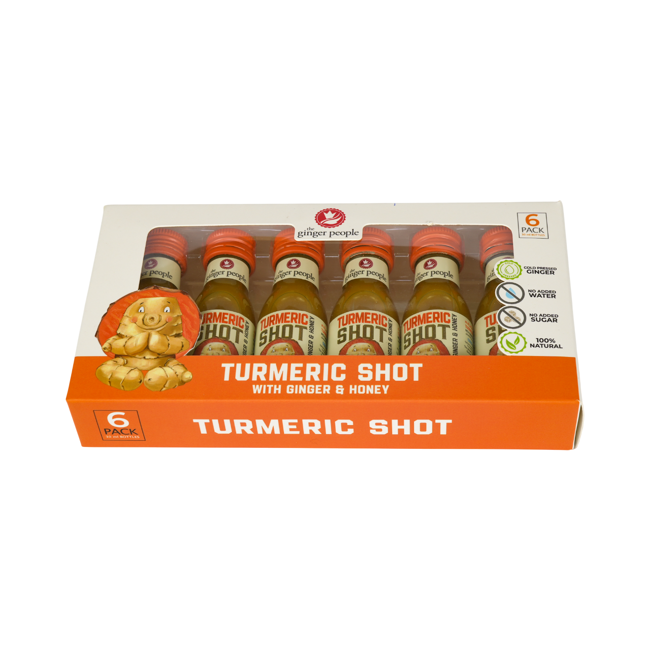 GINGER SHOTS ( THE GINGER PEOPLE ) 6 pcs PACK