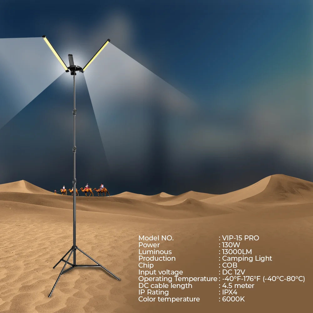 Camping Light Set Toby's VIP-15 PRO