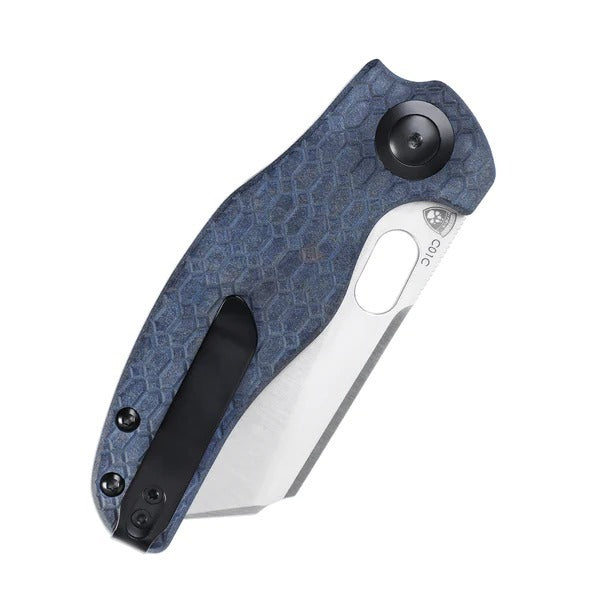 Kizer Sheepdog C01C Liner Lock Knife Blue Richlite Handle#V4488C3