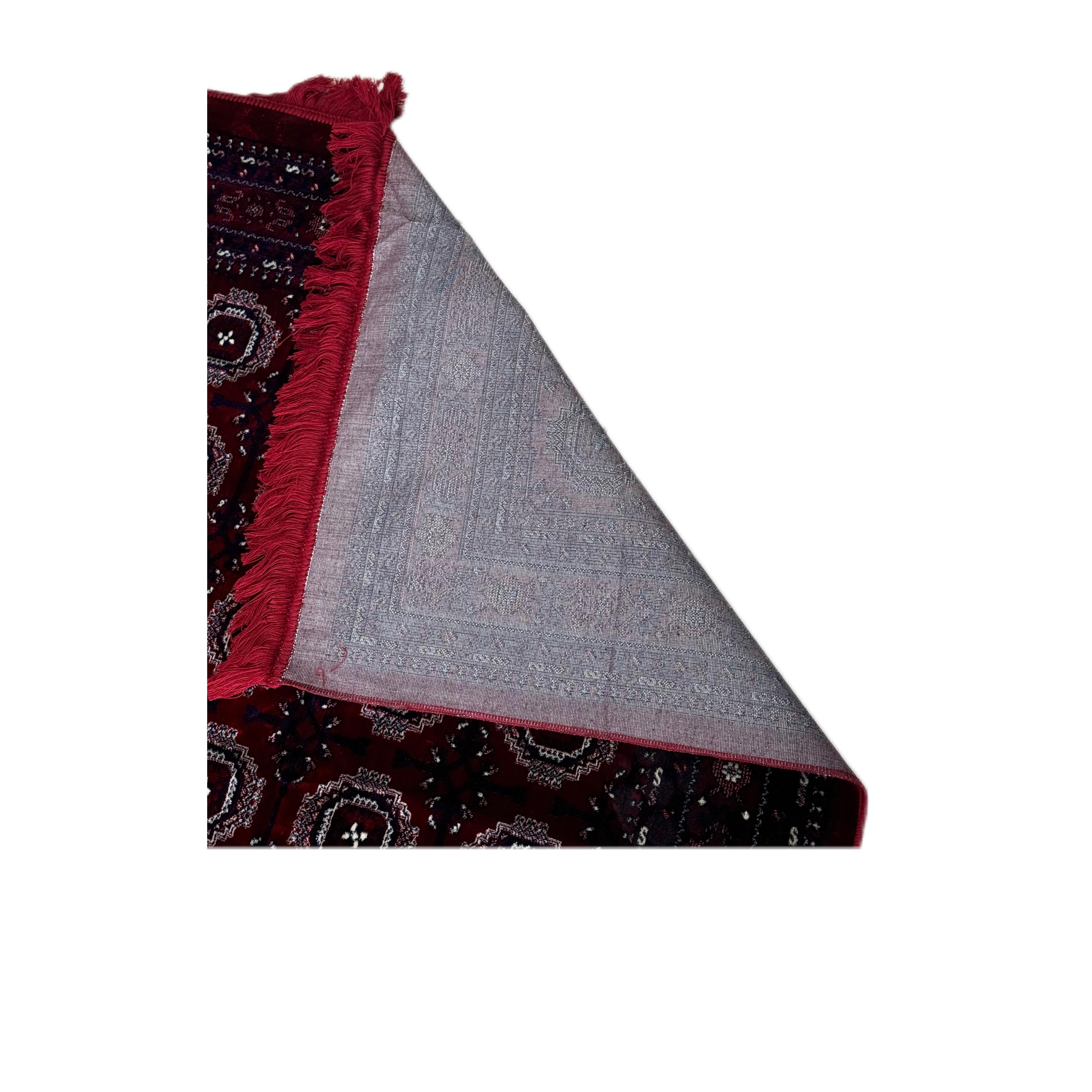 مدة رسم افغاني 2*1 نقشة 2022 لون عنابي #MADA-02-38