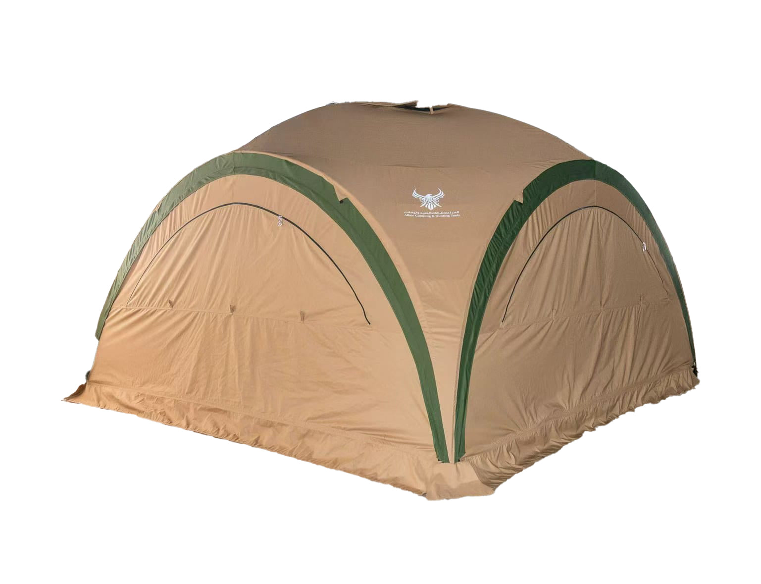 DEVELOPED DOME SUNSHADE WITH 4 SIDES & MATT FROM ALHOR SIZE 420*420 cm