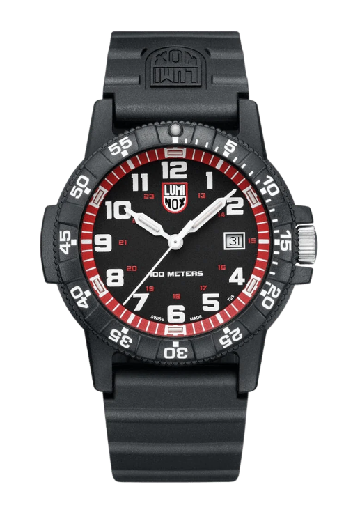 LUMINOX LEATHER SEA TURTLE GIANT OUTDOOR WATCH #XS.0335