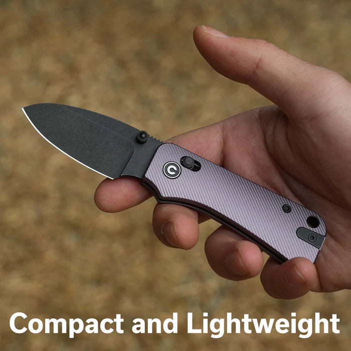 CIVIVI Baby Banter 2 Thumb Stud & Crossbar Lock Knife Aluminum Handle #C23074-2