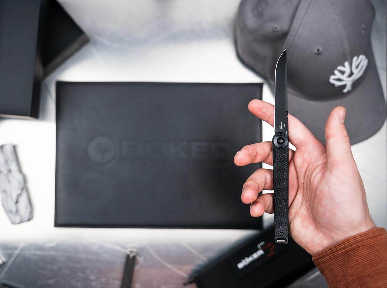 BOKER PLUS KAIZEN ALL BLACK S35VN #01BO689