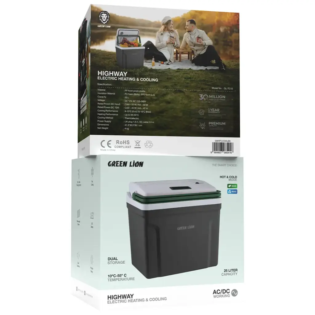 Green Lion Highway Electric  Heating and Cooling #GNHITLCOOLBK