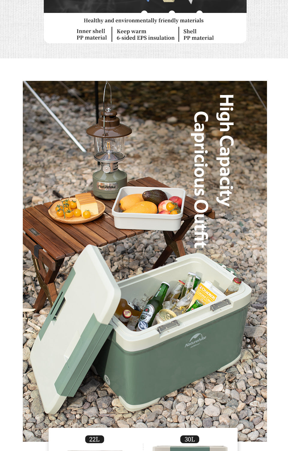 Portable Cooler Box From Naturehike #NH21SNX05