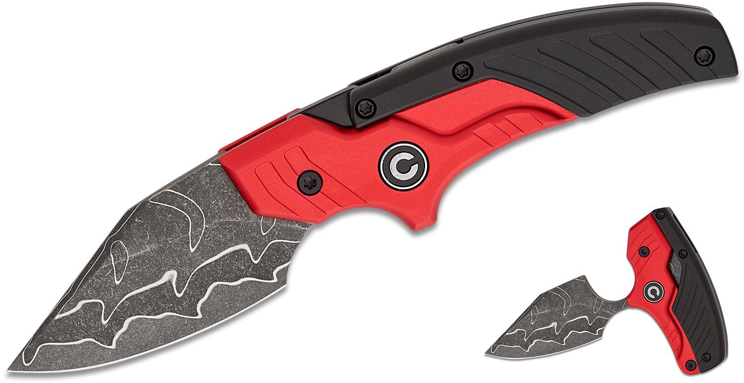 CIVIVI KNIVES TYPHOEUS ADJUSTABLE FIXED RED #C21036-DS1