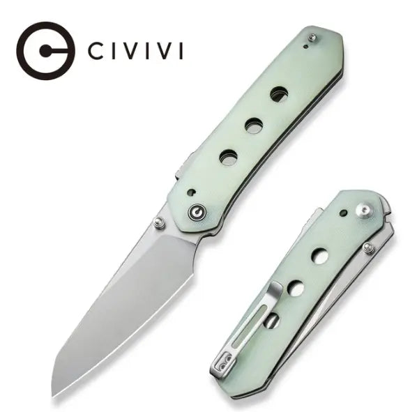 CIVIVI Vision FG Thumb Stud & Superlock Knife G10 Handle #C22036-2