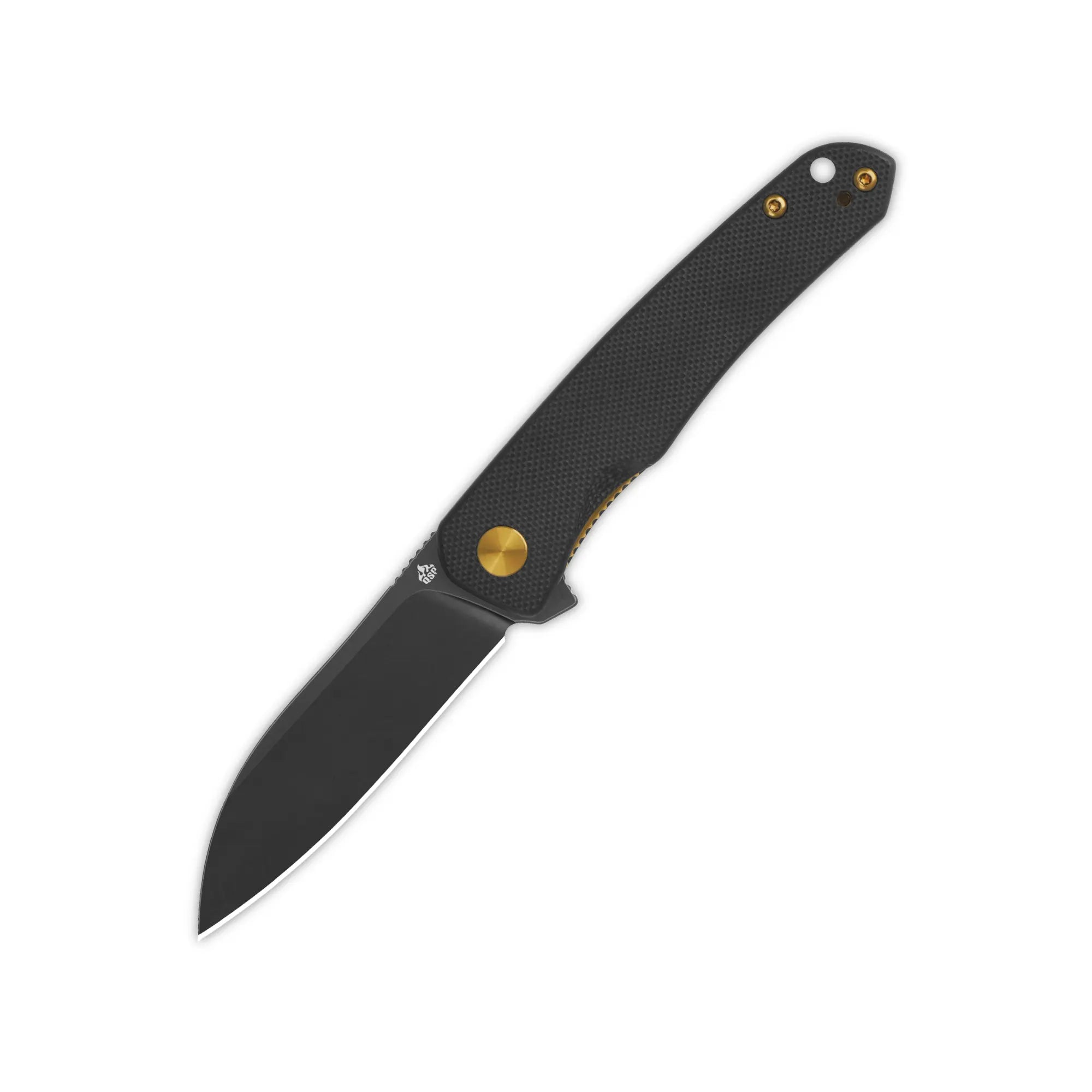 Otter Liner lock, 14C28N black, Black G10 #QS140-C2