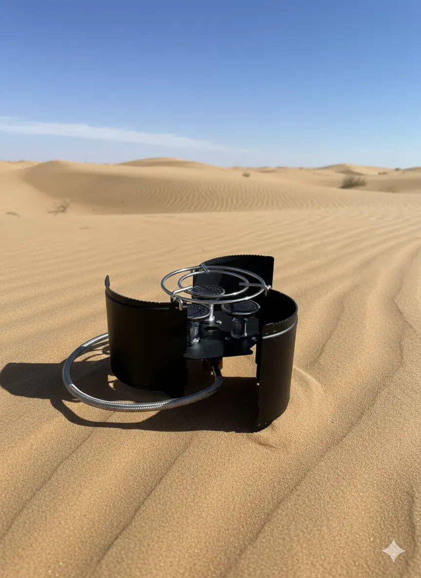 WANDER 3 CORE CYLINDRICAL GAS BURNER #WD-GAS47