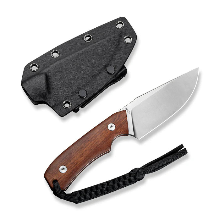 CIVIVI Gander Fixed Blade Knife Wood Handle #C24058B-3