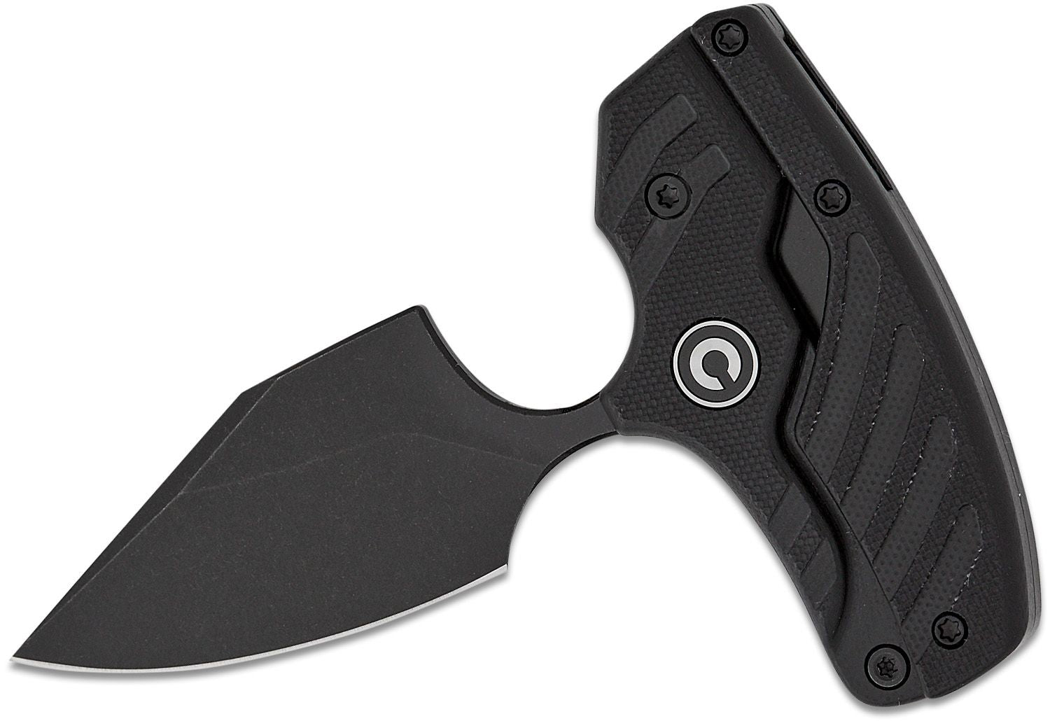 CIVIVI Typhoeus Adjustable Folding Push Dagger - Black G10 #C21036-1