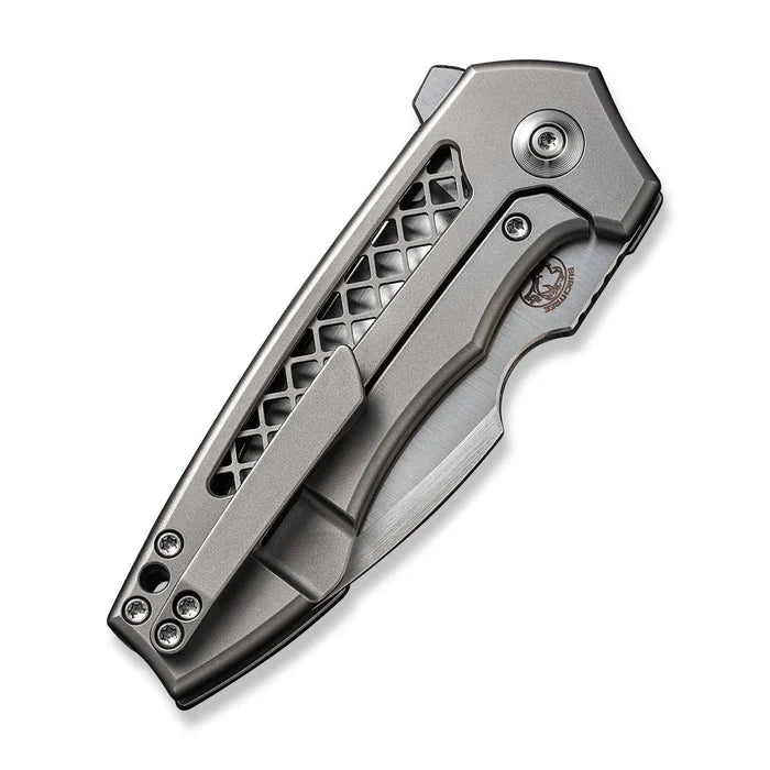 WEKNIFE Harpen Flipper Knife Titanium Handle #WE23019-4