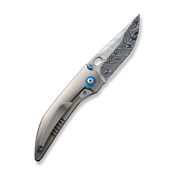 WEKNIFE Attor Thumb Stud & Thumb Hole Knife Titanium Handle #WE23037-DS1