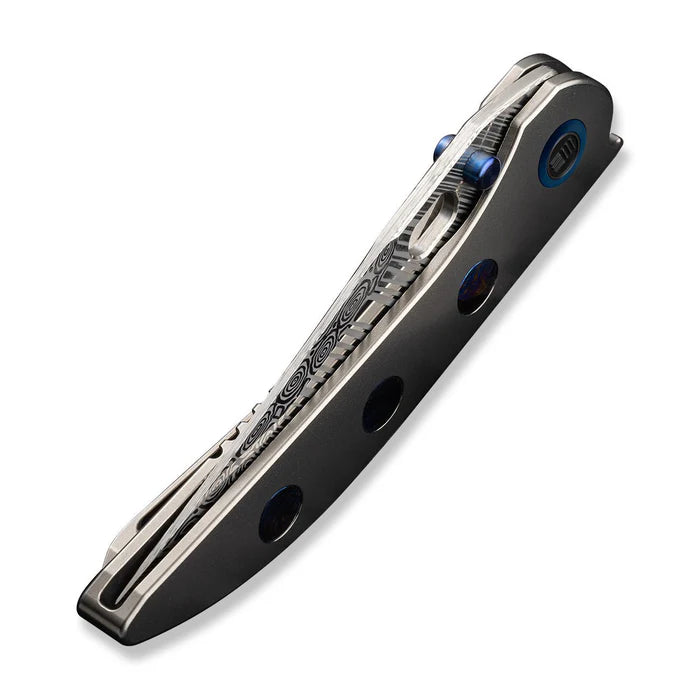 WEKNIFE Attor Thumb Stud & Thumb Hole Knife Titanium Handle #WE23037-DS1