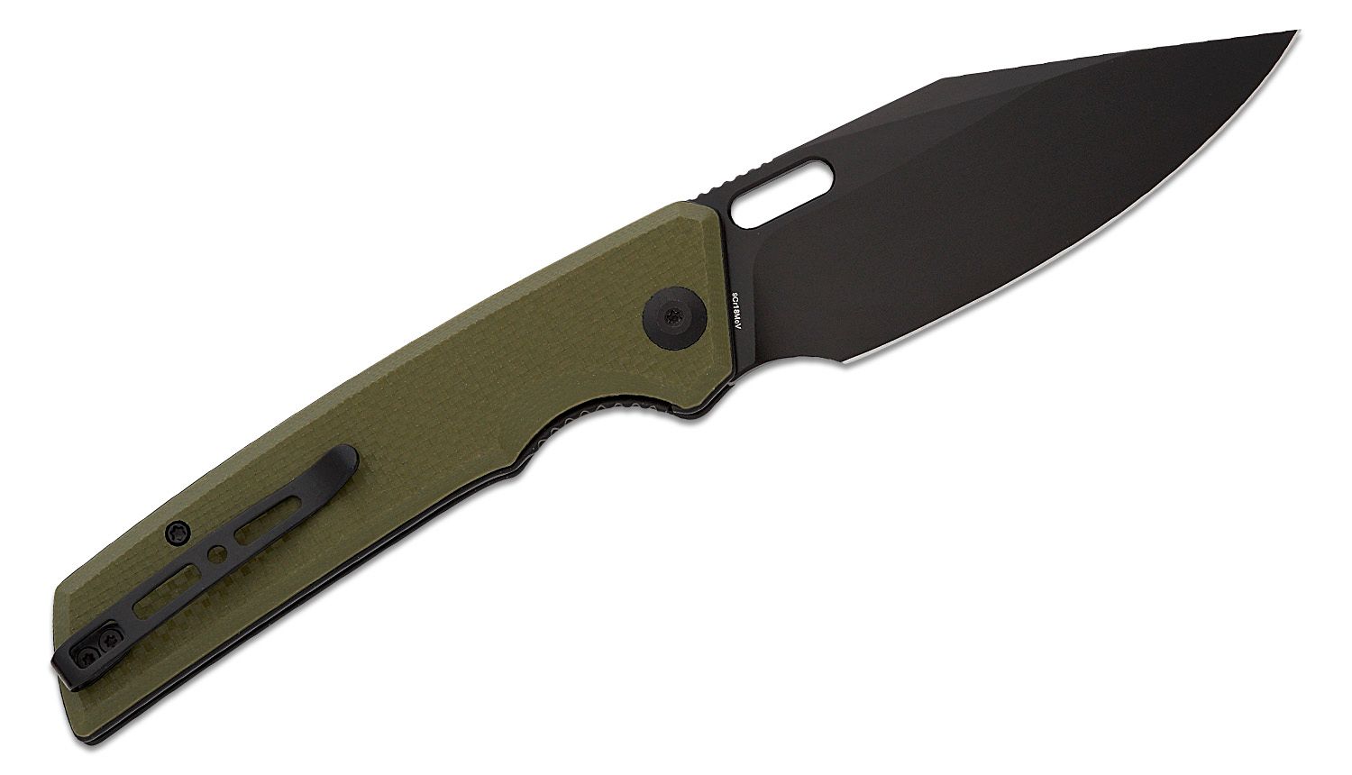 SENCUT GlideStrike Folding Knife - OD Green G10 #S23018-3