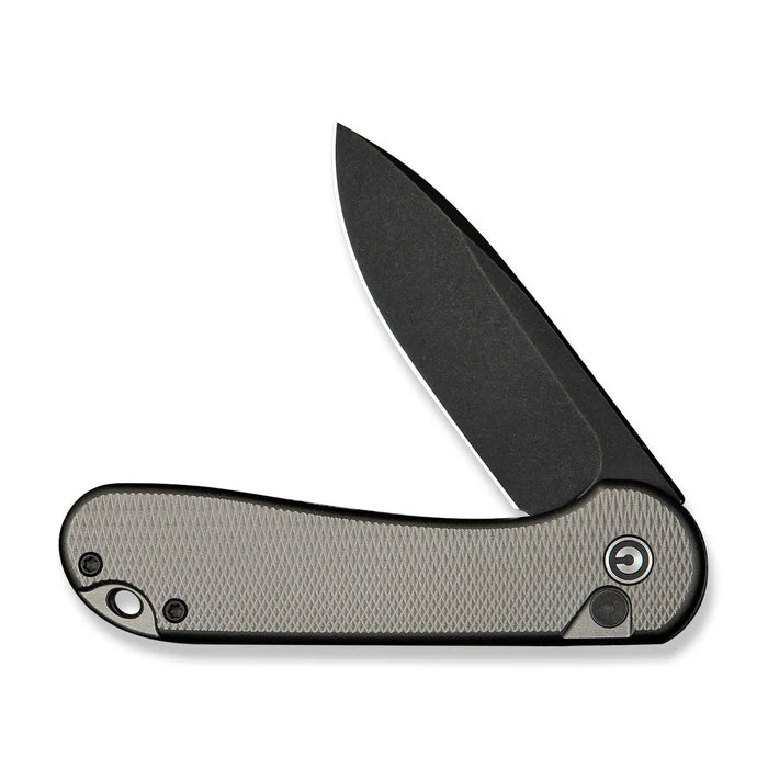 CIVIVI Button Lock Elementum II Flipper Knife Aluminum Handle #C18062PD-1