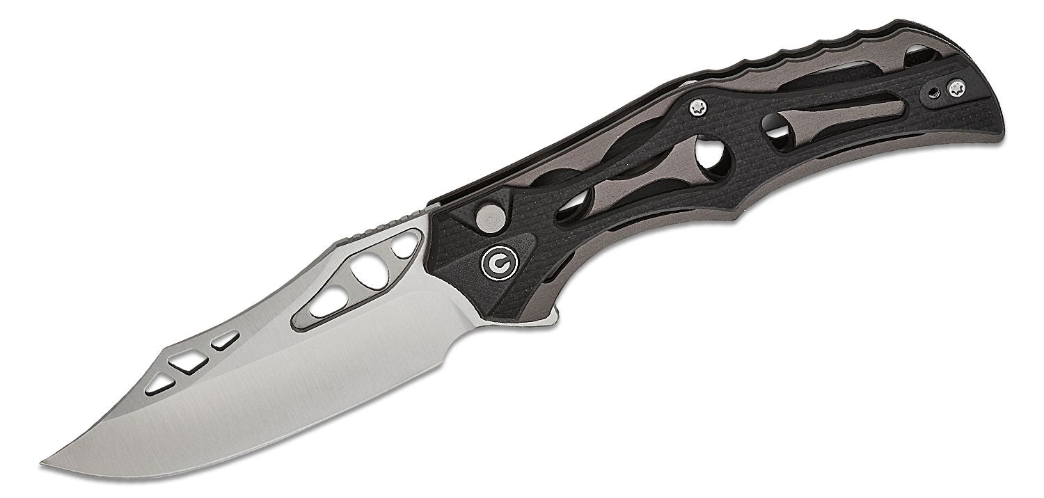 CIVIVI Biophase Folding Knife - Black G10 #C23083C-3