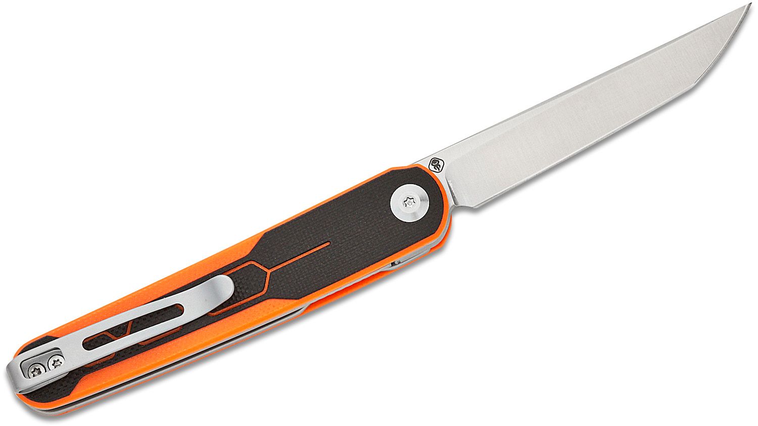 CIVIVI KNIVES KWAIQ LINER LOCK ORANGE/BLACK #C230152