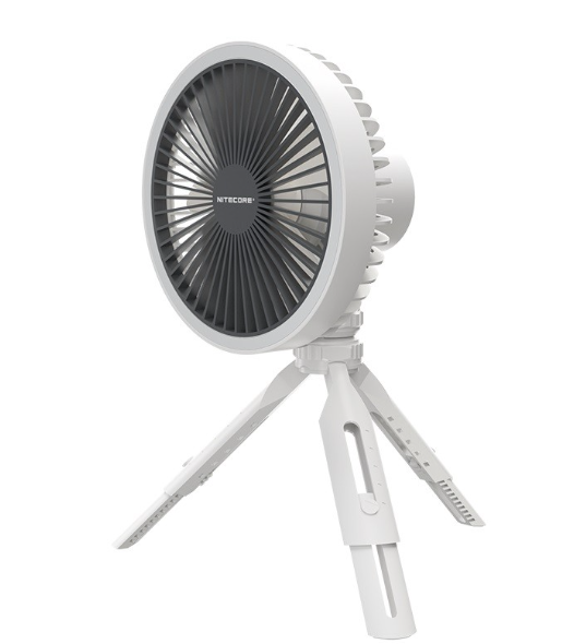 Nitecore NEF10 Multipurpose Portable Fan Built-in 10,000mAh Powerbank Battery White