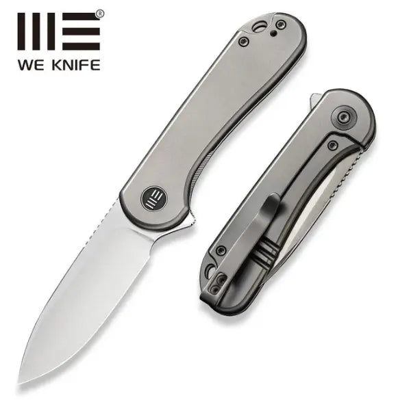 WEKNIFE Elementum Flipper Knife Titanium Handle #WE18062X-1
