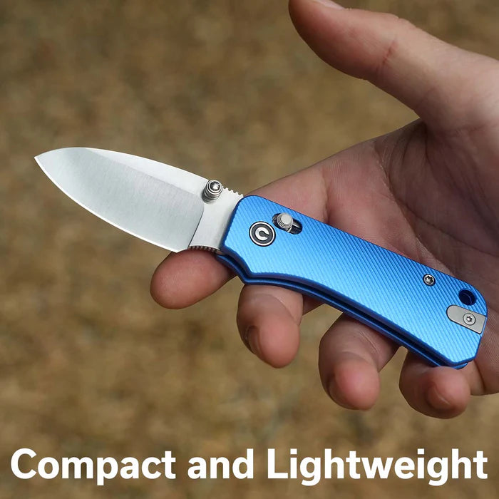 CIVIVI Baby Banter 2 Thumb Stud & Crossbar Lock Knife Aluminum Handle #C23074-1