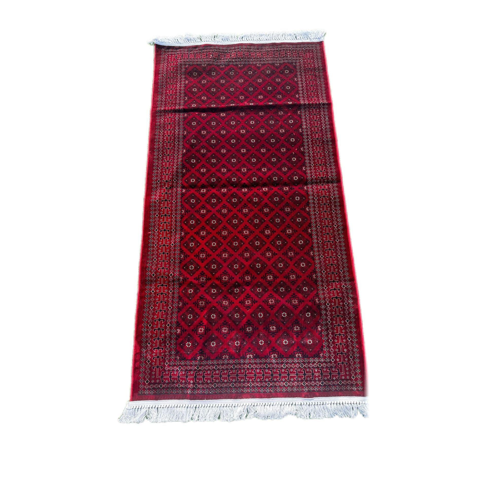 سجاد رسم افغاني نقشة 2020 لون عنابي # MADA-02-37
