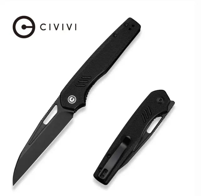 CIVIVI Guile Front Flipper & Thumb Hole Knife G10 Handle #C24062B-1