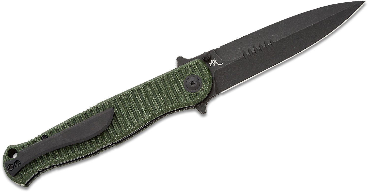 CIVIVI KNIVES RS71 LINER LOCK GREEN CANVAS #C23025-3