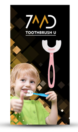 7MD Toothbrush U-Shaped 360° #8859