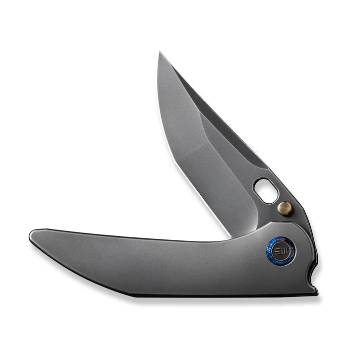 WEKNIFE Attor Thumb Stud & Thumb Hole Knife Titanium Handle #WE23037B-1