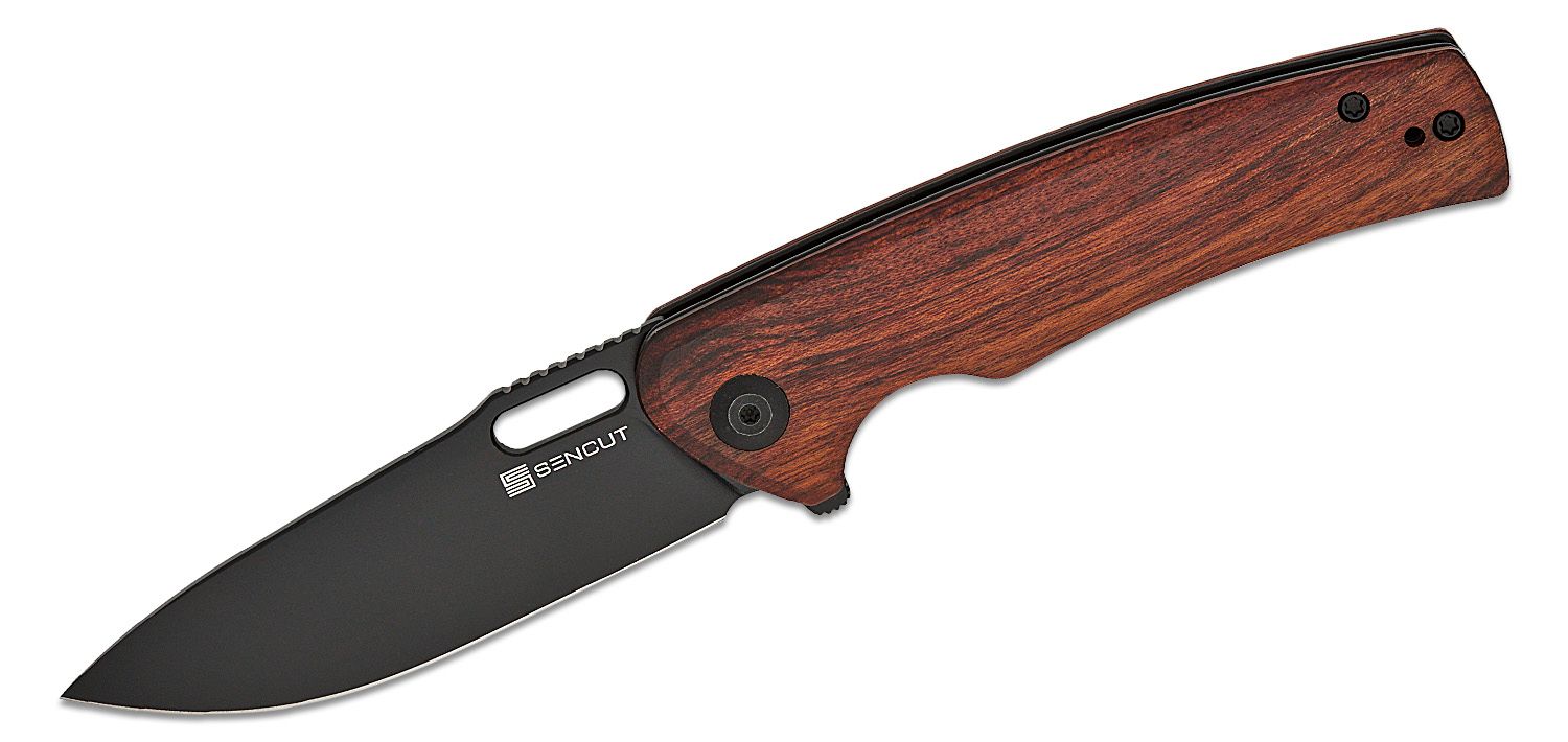 SENCUT Vesperon Knife - Guibourtia Wood #S20065-4