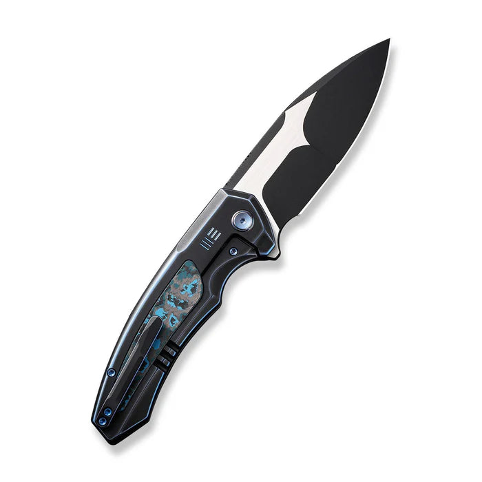 WEKNIFE Hyperactive Flipper Knife Titanium & FatCarbon Fiber Handle #WE23030-3