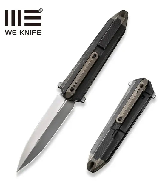 WEKNIFE Diatomic Flipper Knife Titanium Handle #WE22032-3
