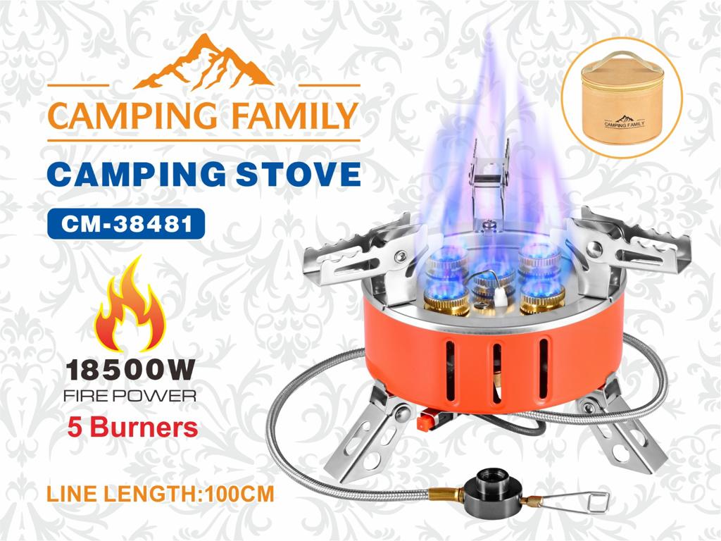 Camping Stove 5 Burners #38481