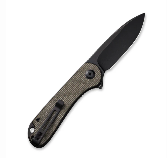 CIVIVI Elementum Flipper Knife Micarta Handle #C907Z