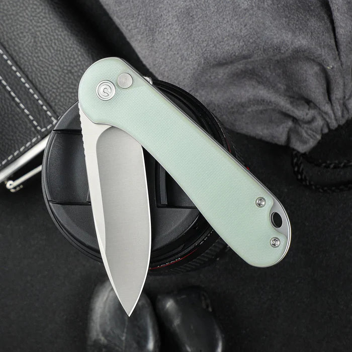 CIVIVI Button Lock Elementum II Flipper Knife G10 Handle #C18062P-2