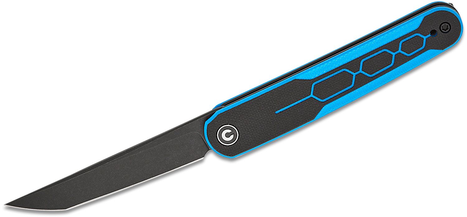 CIVIVI KNIVES KWAIQ LINER LOCK BLUE/BLACK #C23015-3