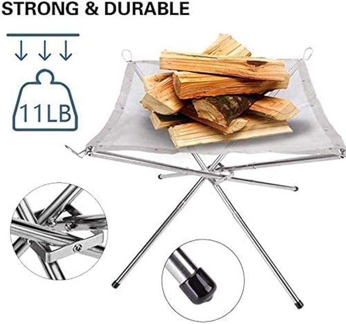 Green Lion Portable Bonfire Stainless Steel Stand #GNBNFRESTSTND