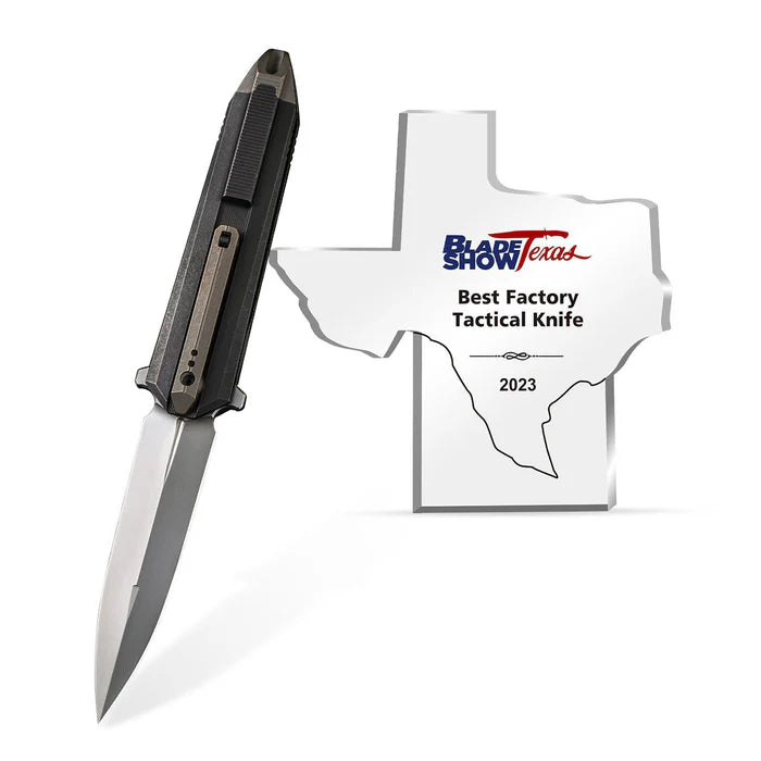 WEKNIFE Diatomic Flipper Knife Titanium Handle #WE22032-3