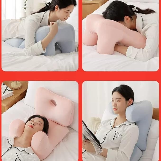 7MD Lumbar & Cervical Traction Support Pillow #9551