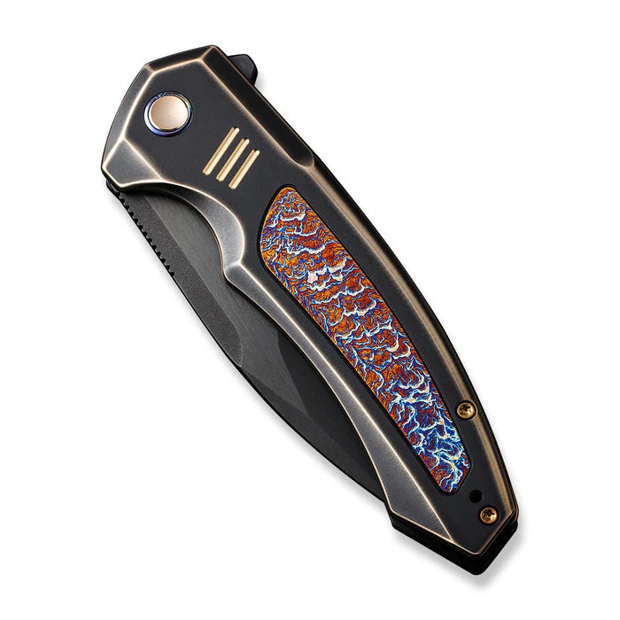 WEKNIFE Hyperactive Flipper Knife Titanium Handle #WE23030-4