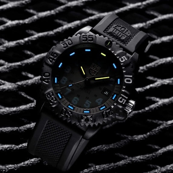 LUMINOX Navy SEAL Foundation Military Blackout Watch #XS.3601.BO.NSF 1
