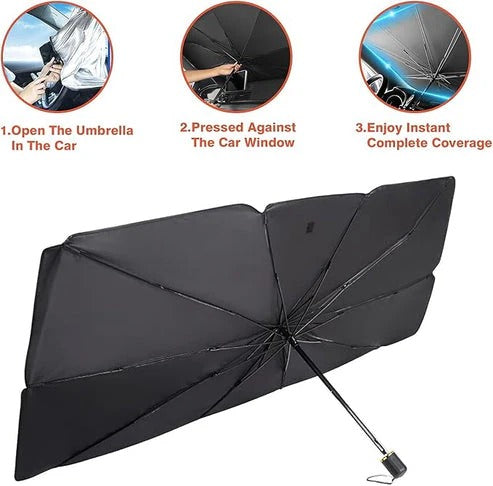 BYSON Custom Design Car Sunshade 140x79cm #SS164