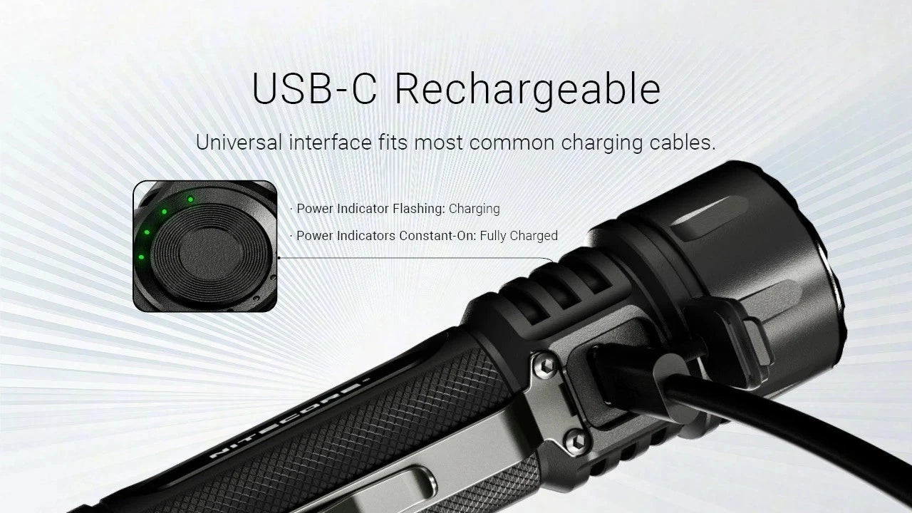 Nitecore EX7 6000 Lumen High Performance Rechargeable Flashlight