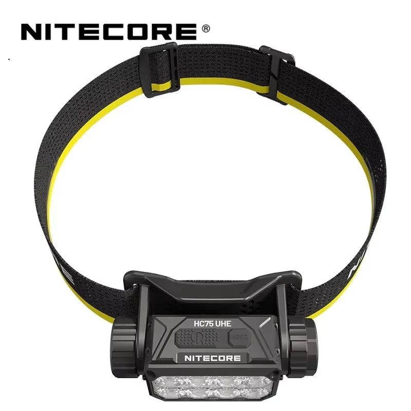 Nitecore HC75 UHE 3000 Lumen USB-C Rechargeable Zoomable Work Headlamp